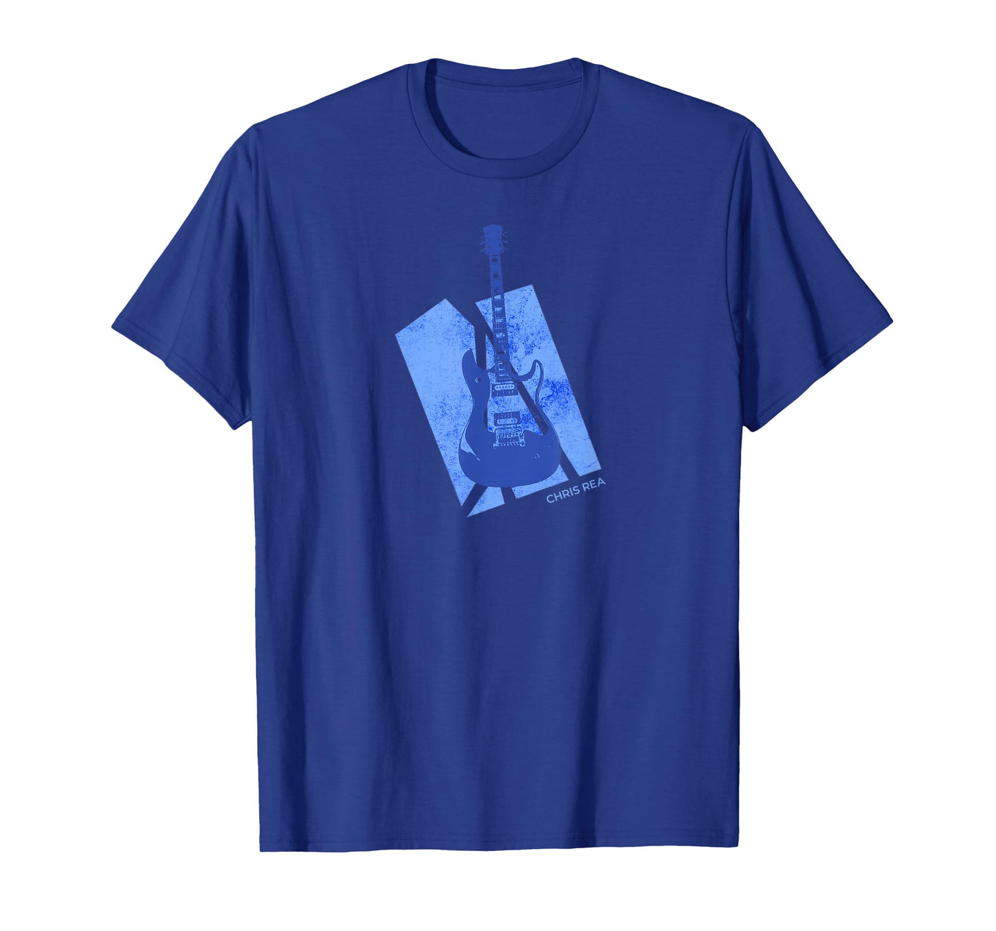 Chris Rea Logo and Guitar Official T-Shirt