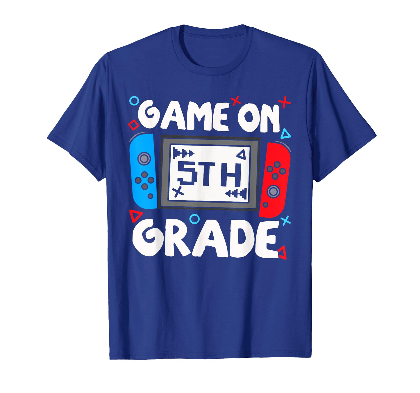 Funny Gamer Game On 5th Grade Back To School Kids Boys T-Shirt