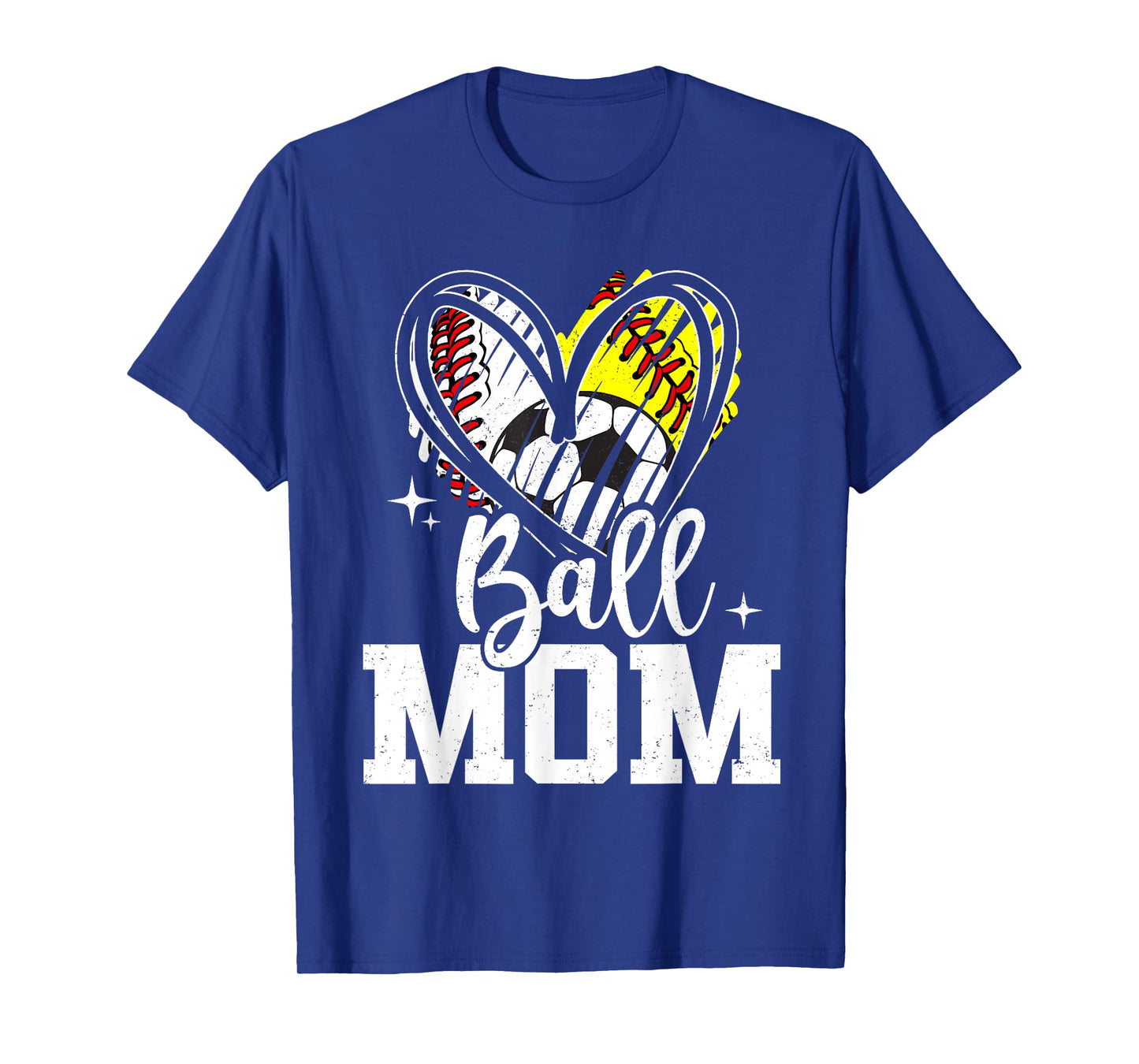 Ball Mom Baseball Softball Soccer Mom T-Shirt