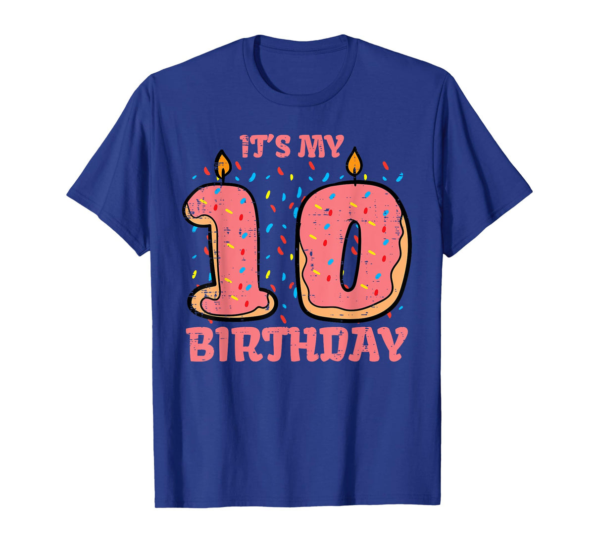Its My 10th Birthday Cake 10 Years Old Bday Girls Boys Kids T-Shirt
