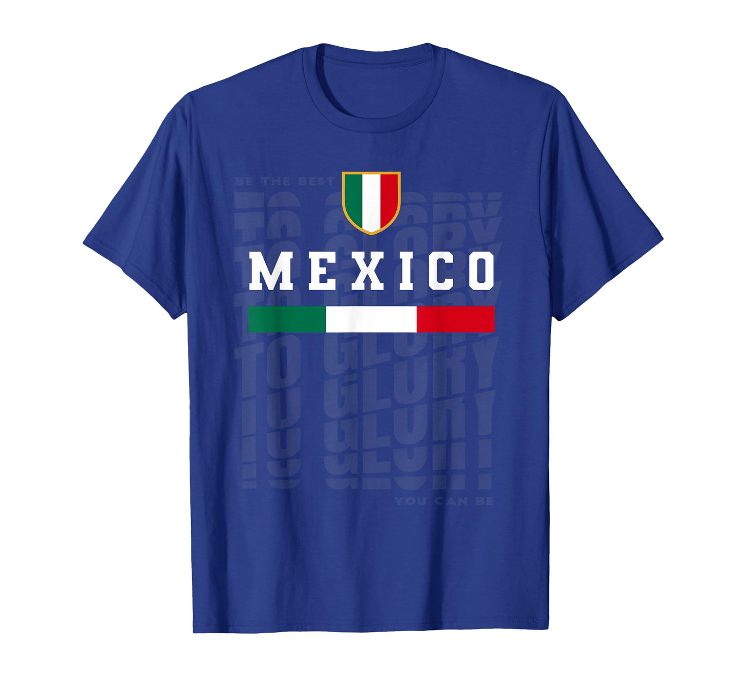 Mexico Soccer Football Flag Vintage Jersey Fan Pride Gift T-Shirt