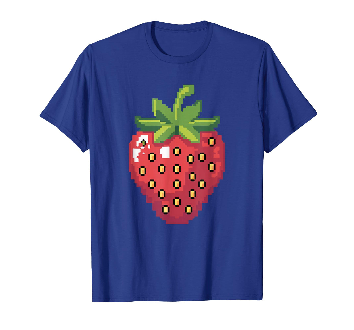 Pixel Strawberry 80s Video Game Halloween Costume Easy Group T-Shirt