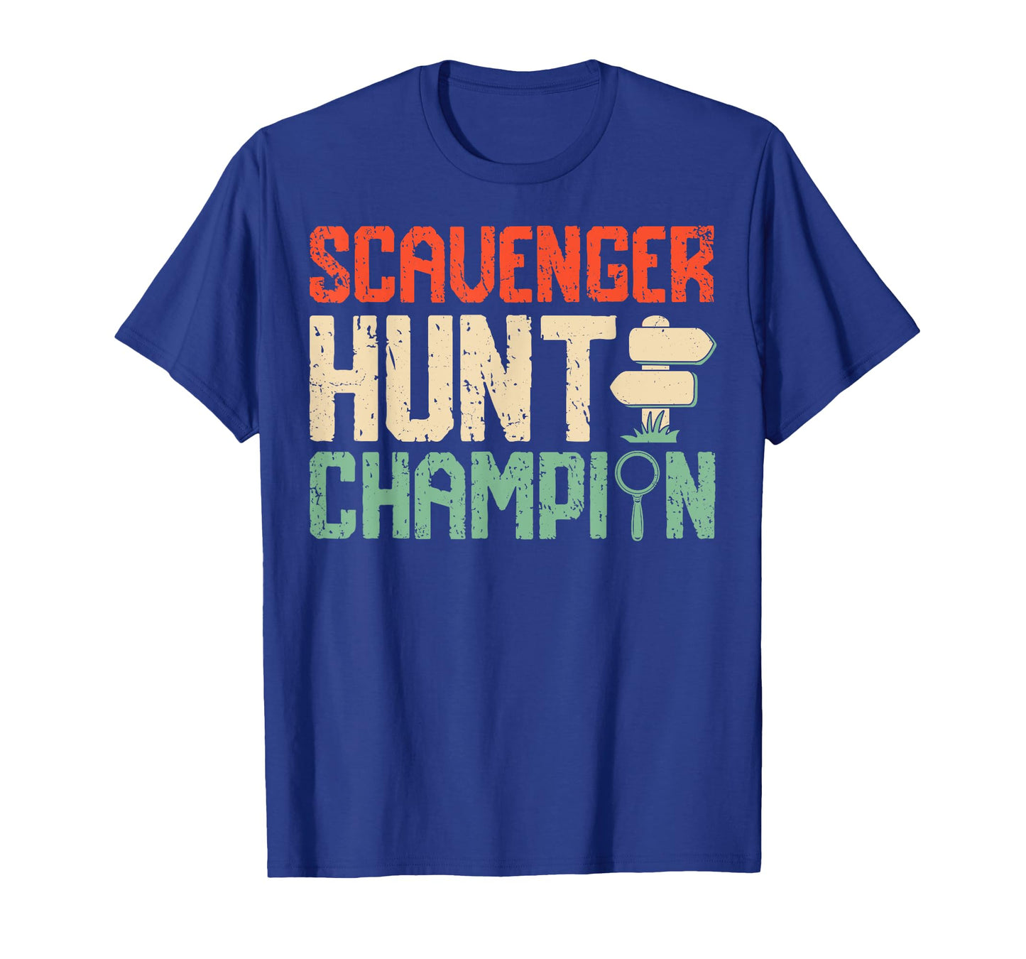 Scavenger Hunt Champion Fun Design T-Shirt