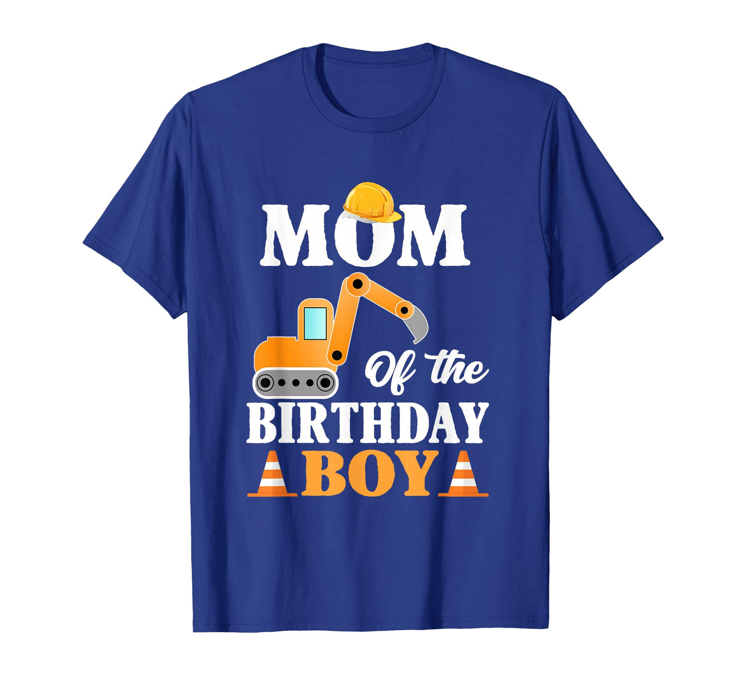 Mom of the birthday boy Construction Boy's Birthday Party T-Shirt