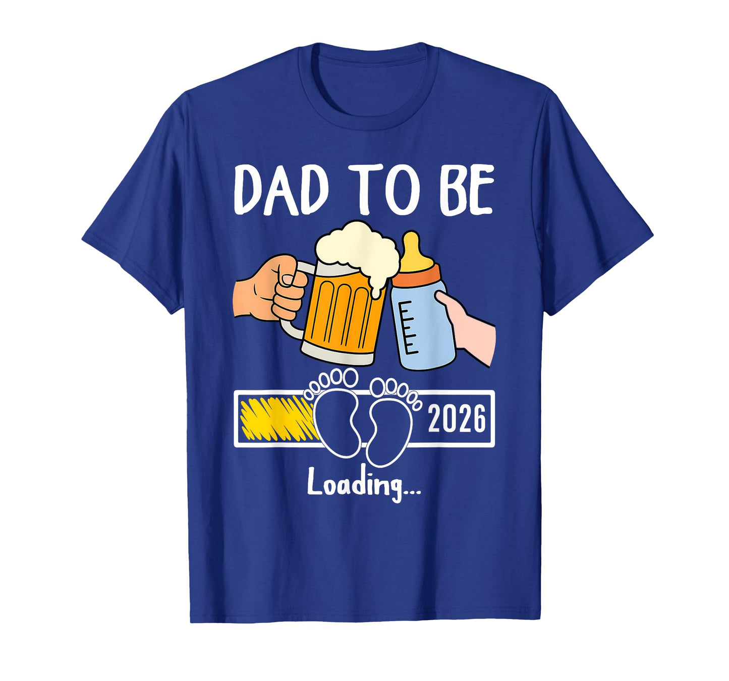 Dad to Be 2026 Funny New Baby Father Daddy to Be Promoted T-Shirt