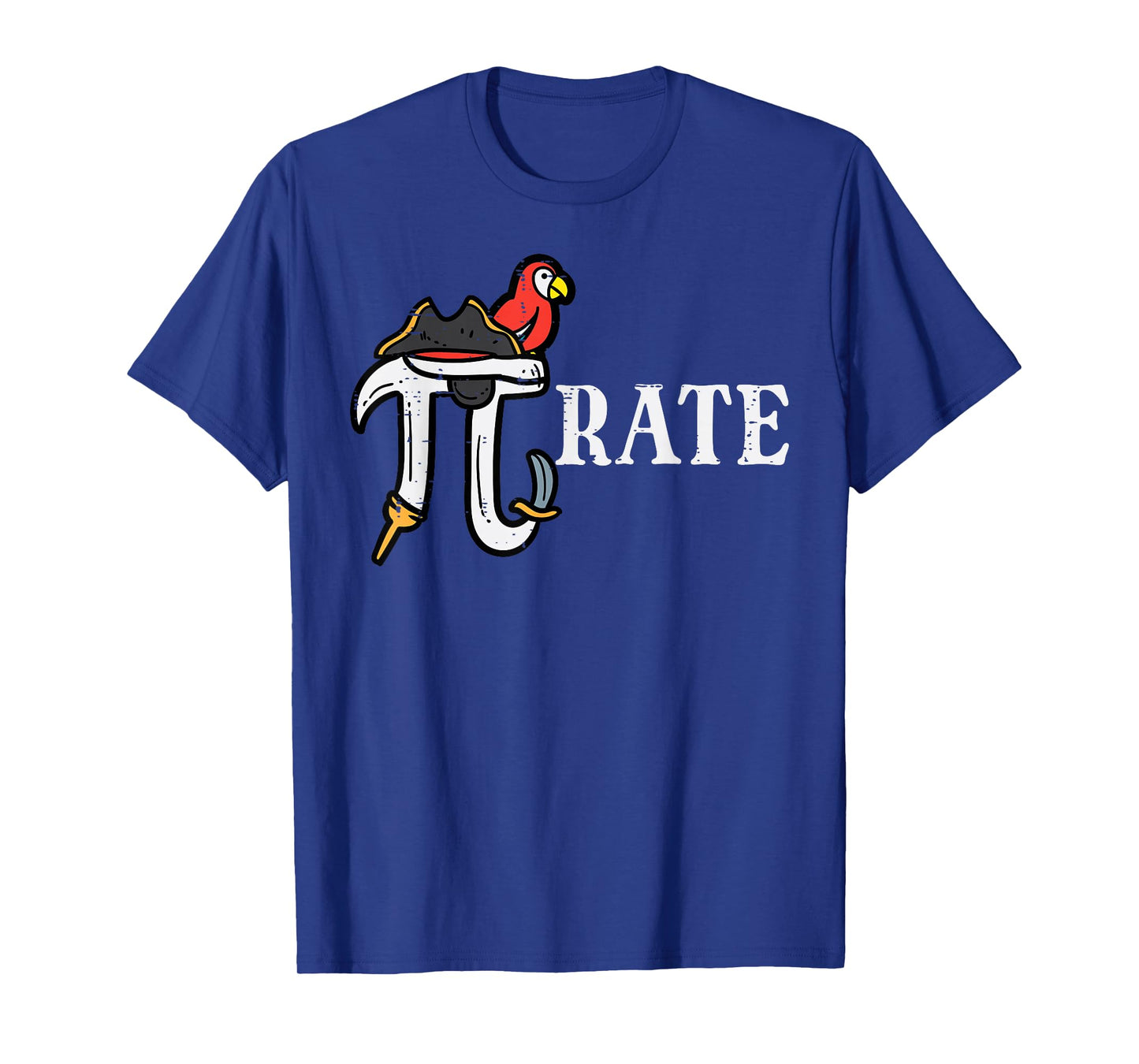Pirate Pi Funny Math Pie Halloween Costume Teacher Men Women T-Shirt