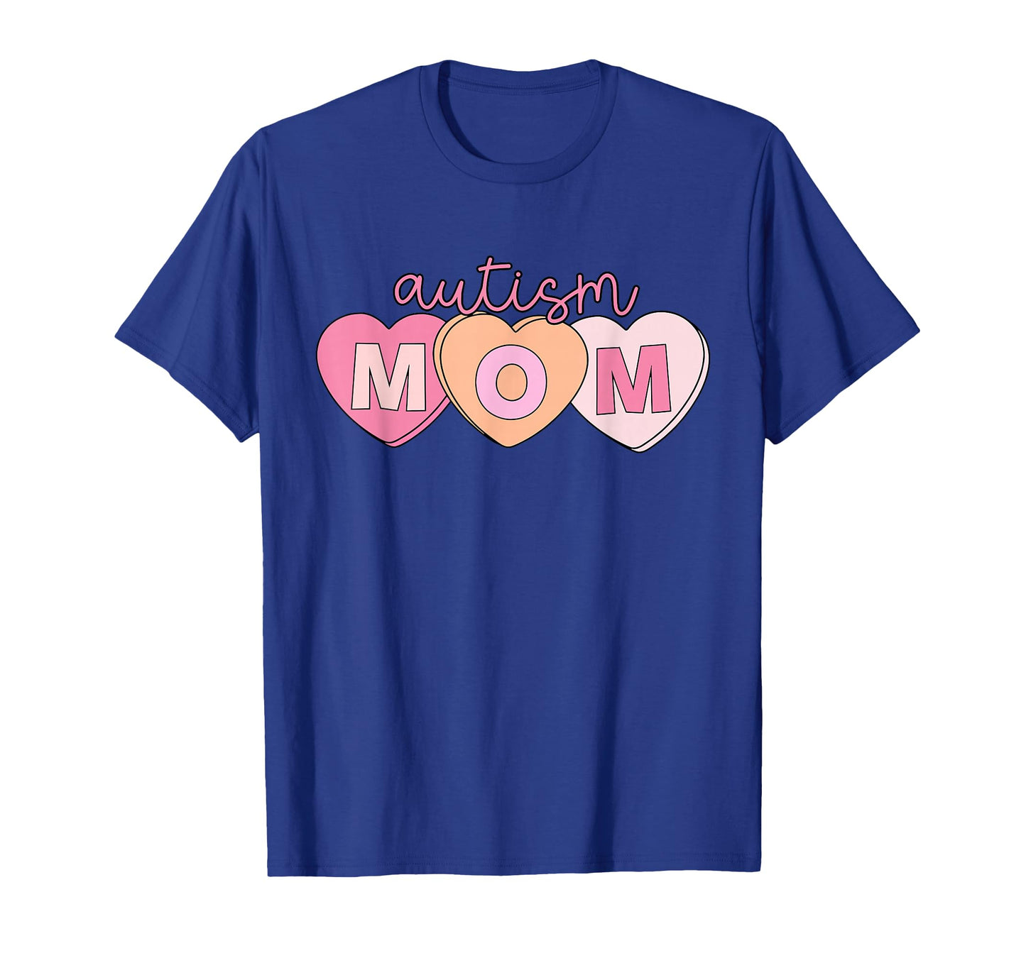 Heart Candy Autism Mom Neurodiversity SPED Teacher Valentine T-Shirt