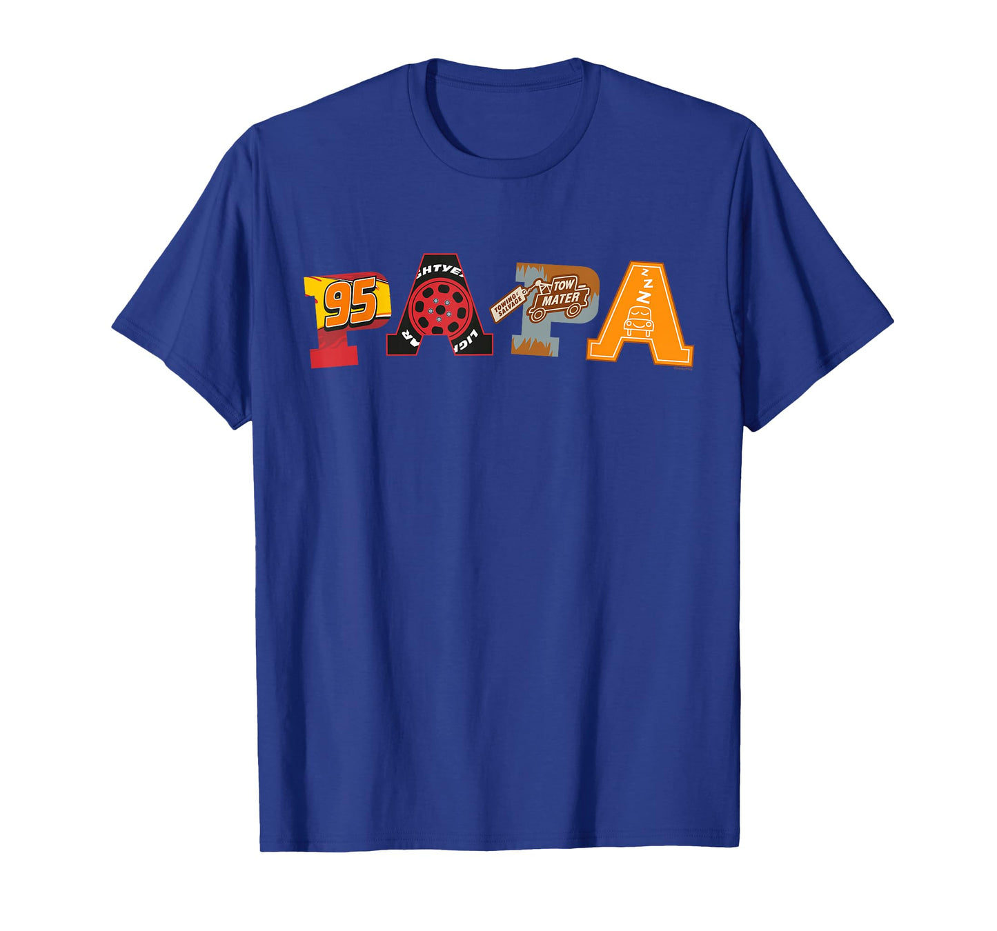 Disney and Pixar's Cars Papa Father's Day Birthday Gift T-Shirt