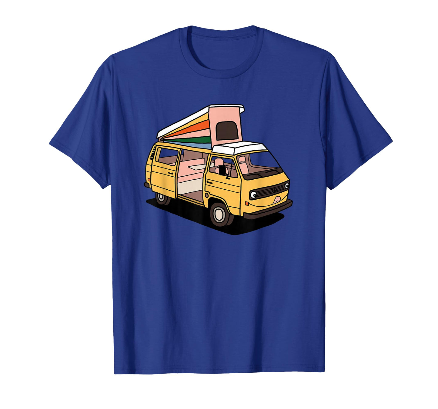 Threadless Katdog Design Smiley Vw Westfalia Vanagon Graphic T-Shirt