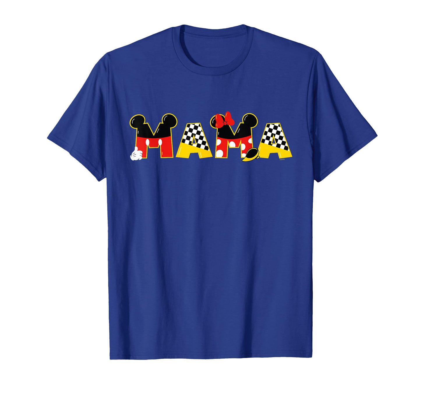 Disney Mickey Minnie Mama Mother's Day Birthday Family Trip T-Shirt