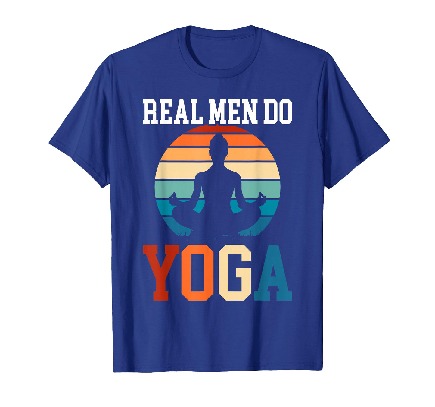 Funny Yoga Design for Men Boys Yoga Pose Meditation Lovers T-Shirt