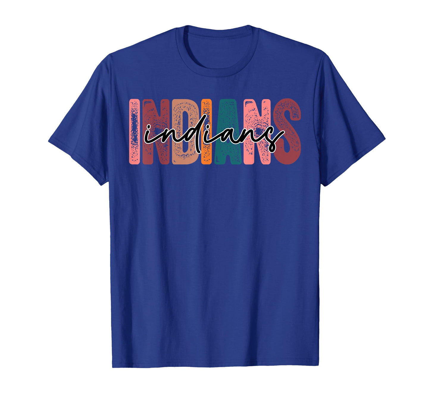 Indians School Sports Fan Team Spirit T-Shirt