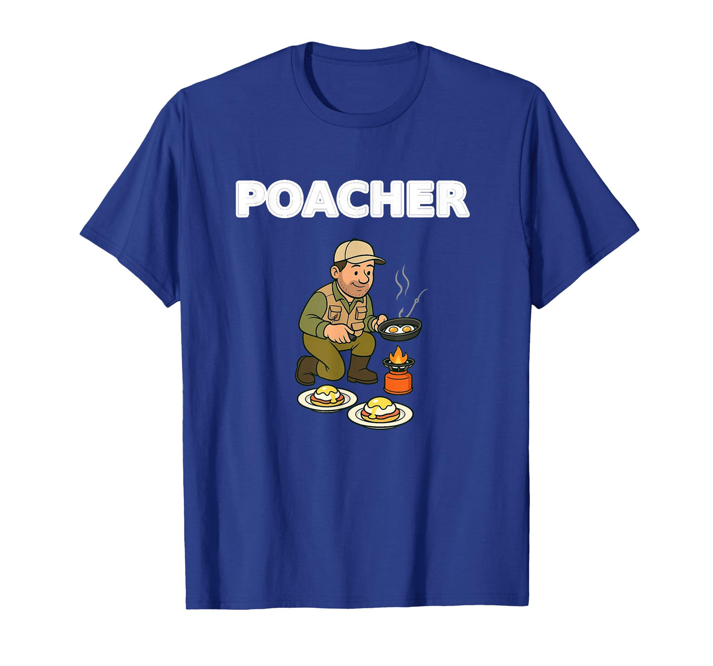 Poacher Fishing Tee Fishing Gift Hunting Gift Funny Fishing T-Shirt