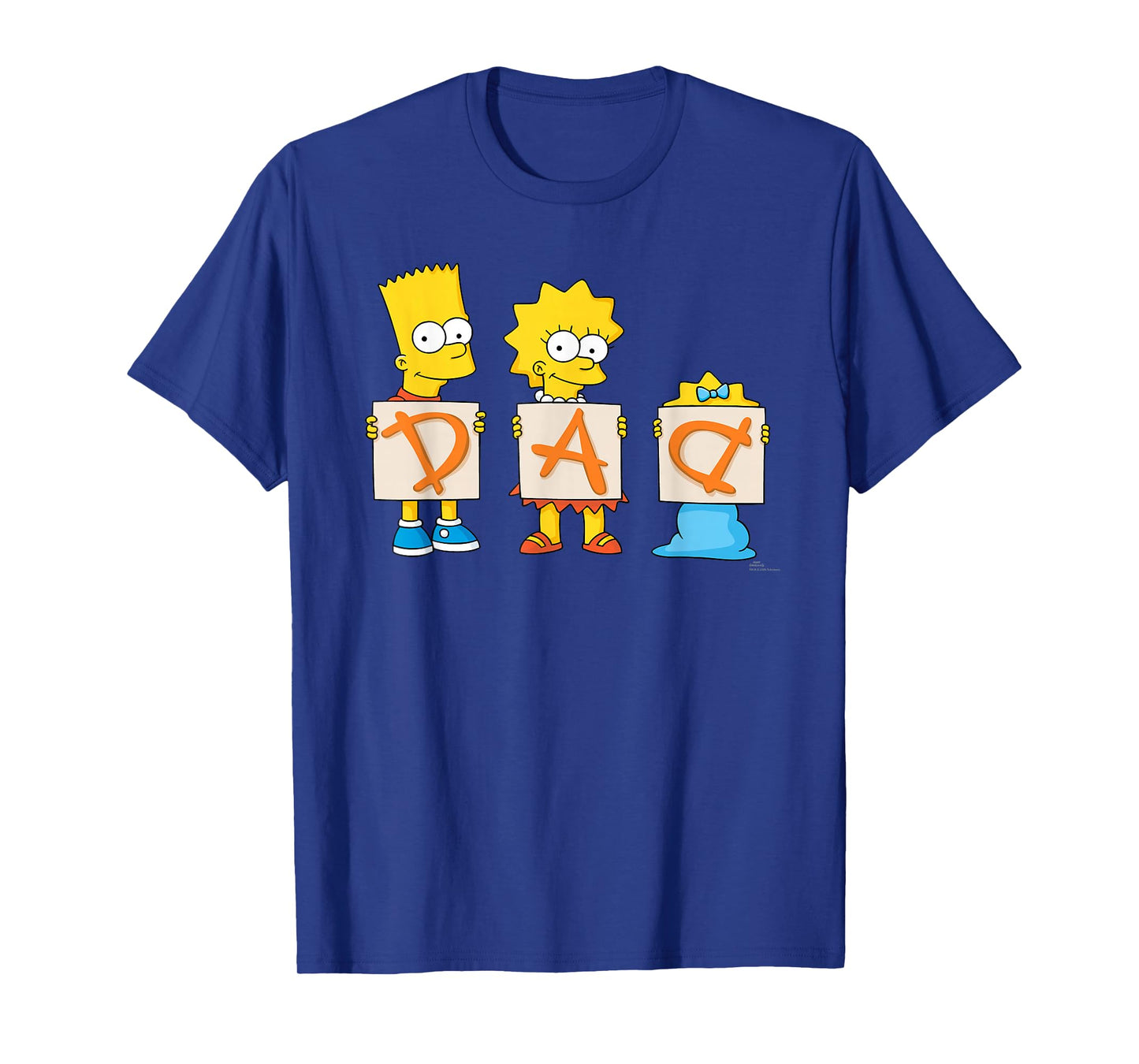 The Simpsons Father's Day Bart Lisa Maggie Dad Birthday Gift T-Shirt