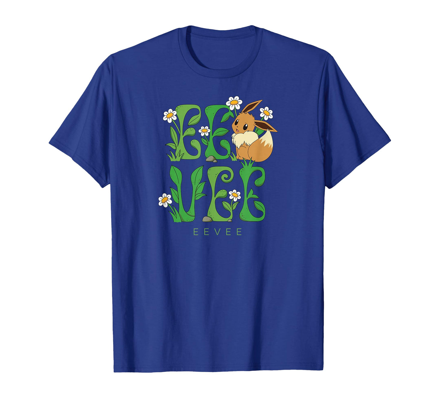 Pokémon - Eevee Floral First Generation Normal Type T-Shirt