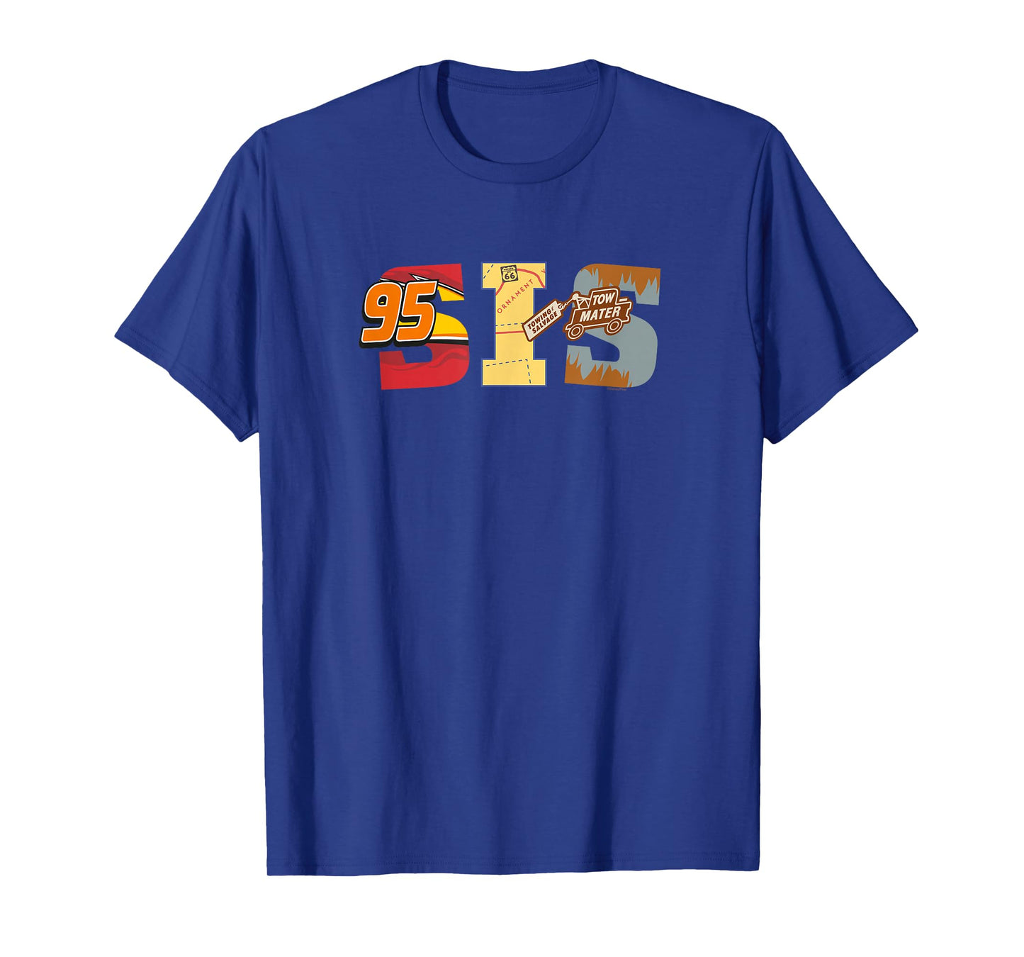 Disney & Pixar's Cars Sis Sister Family Trip Matching T-Shirt