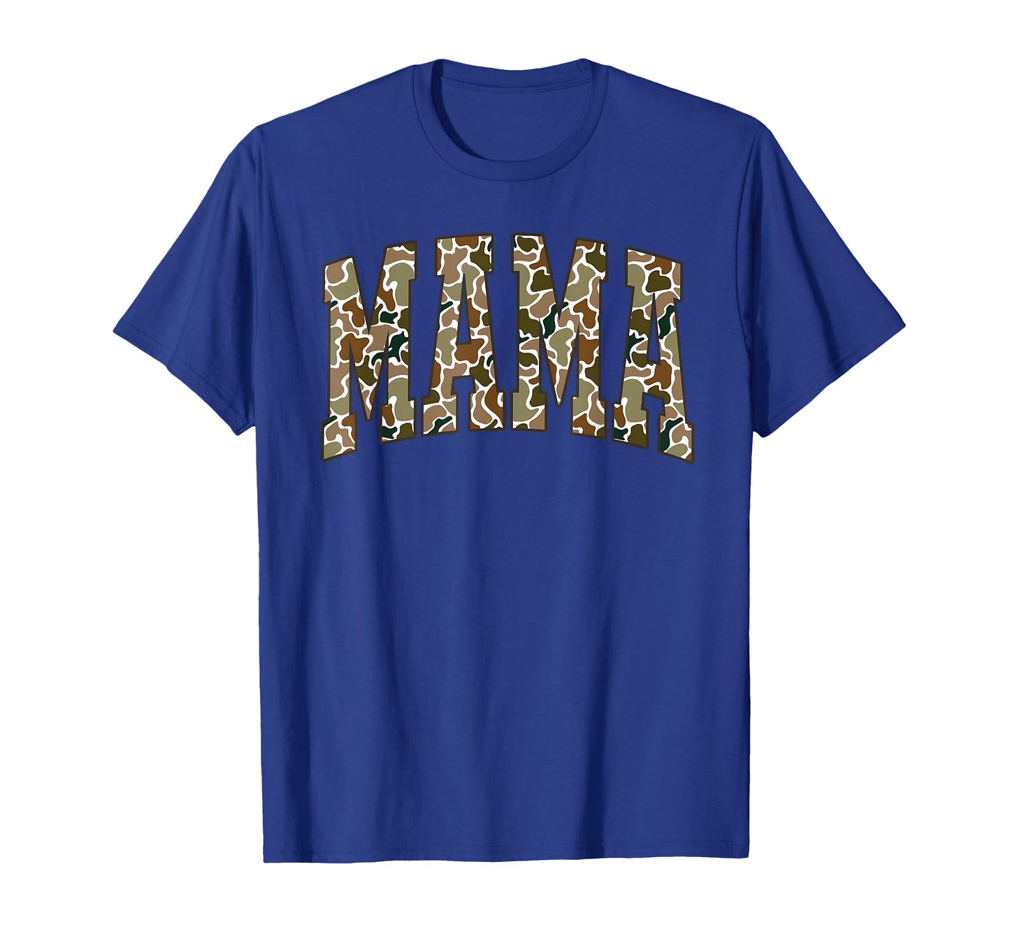 Mama Mommy Happy Mother's Day Mom Life Retro Camouflage T-Shirt