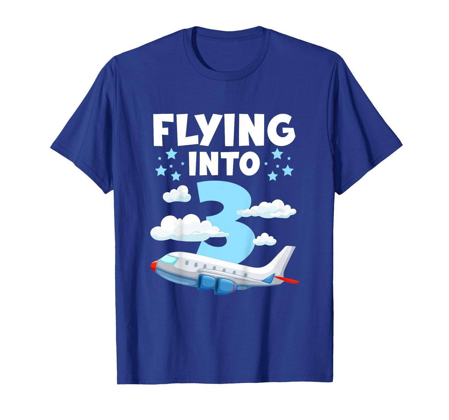 3rd Airplane Birthday Party 3 Year Old Pilot Birthday T-Shirt