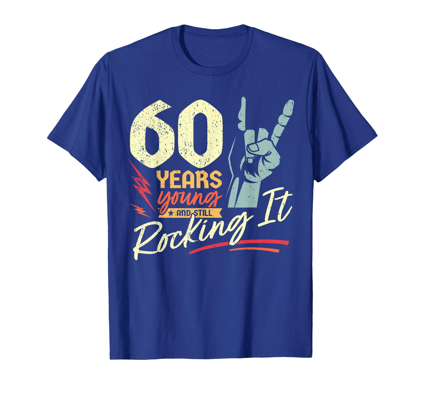 60th Birthday Funny Rock'n'Roll Birthday 60 Years T-Shirt