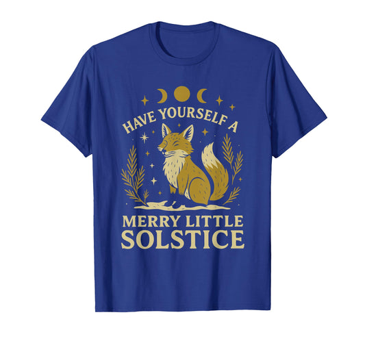 Have Yourself A Merry Little Solstice Fox Mystic T-Shirt