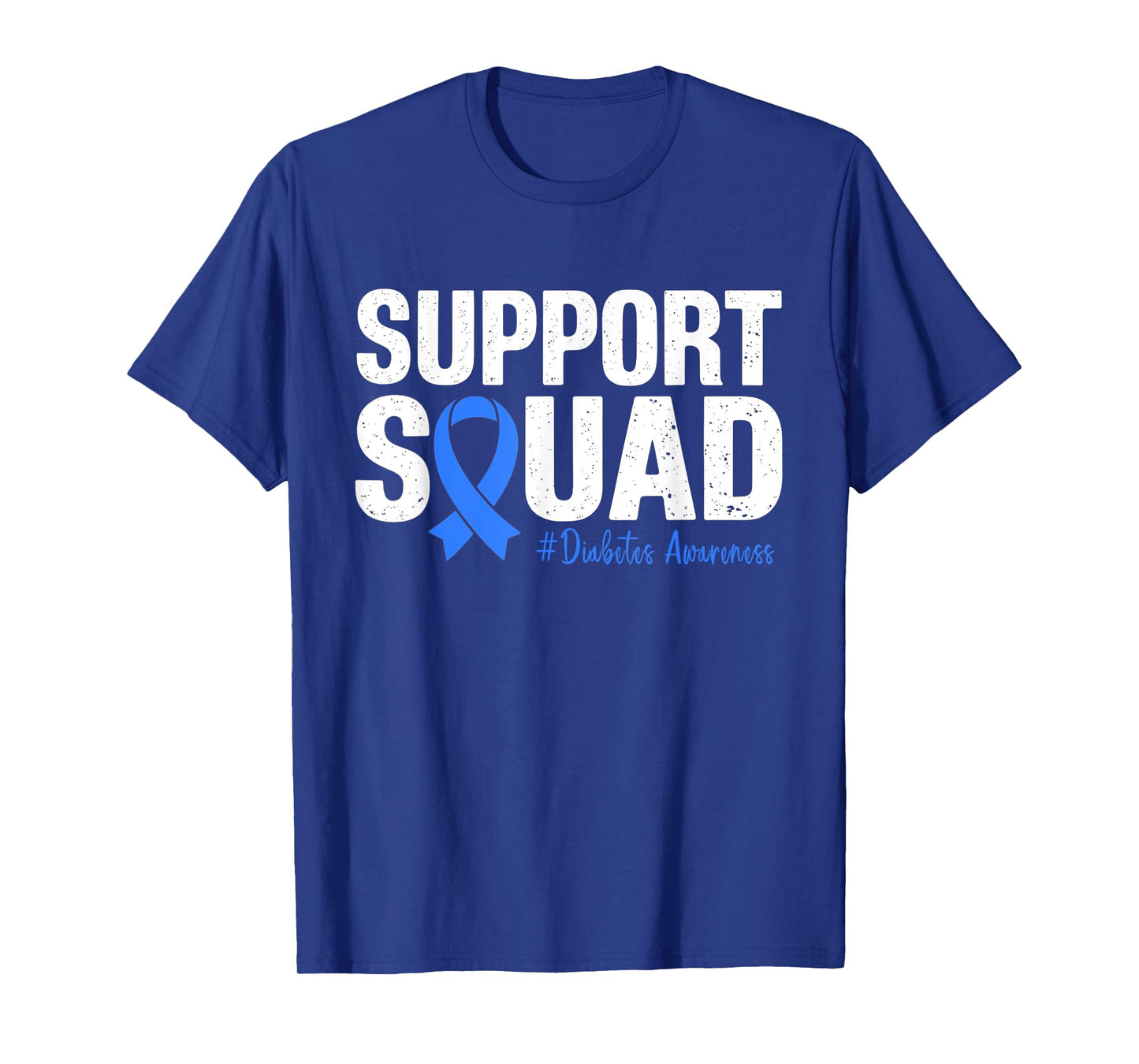 Type 1 Diabetes Warrior Support Squad Diabetes Awareness T-Shirt