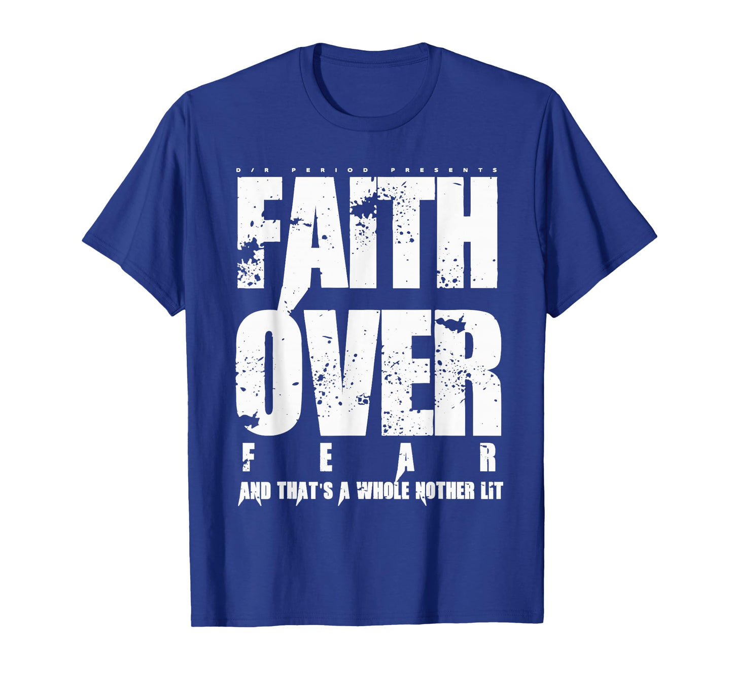 Retro Faith Over Fear Classic Vintage Jesus Christian T-Shirt
