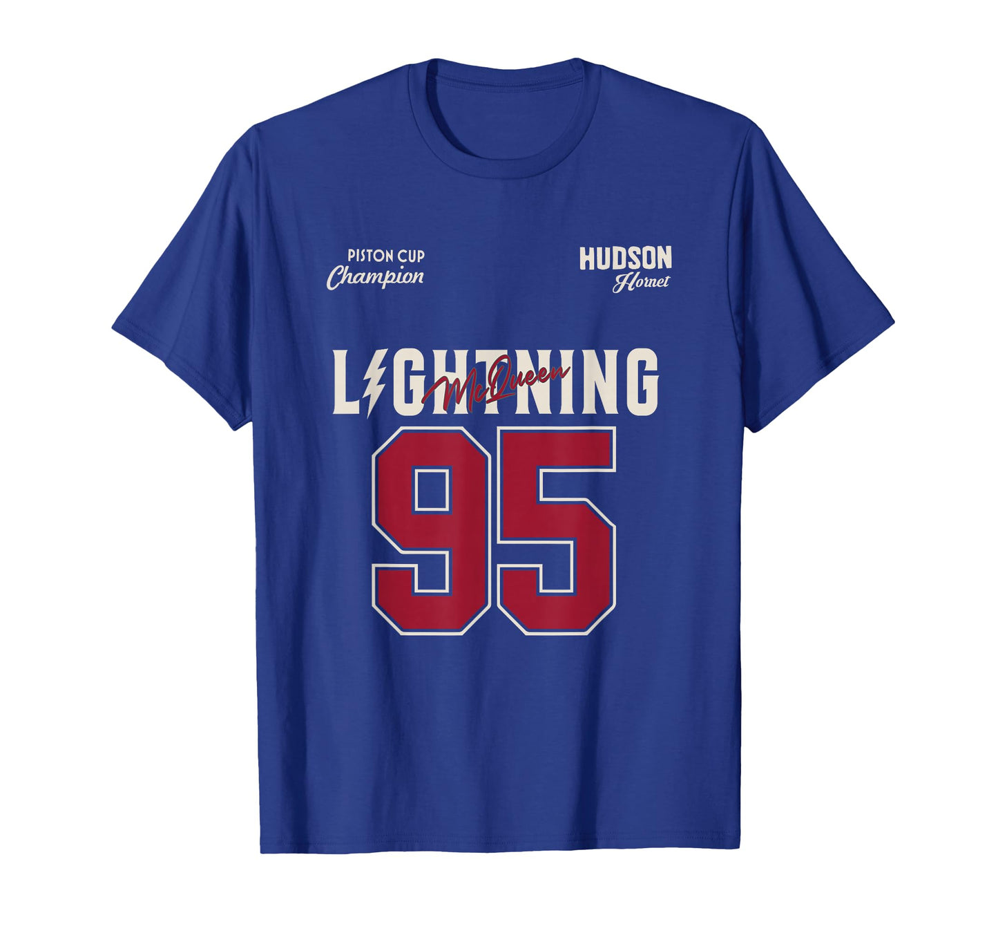 Disney Pixar Cars Lightning McQueen 95 Racer Look T-Shirt
