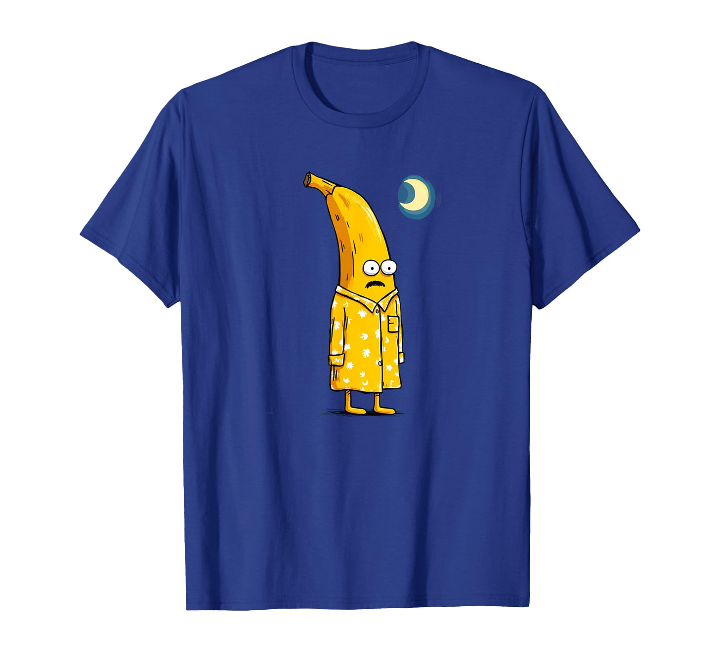 Funny Banana in Yellow Pajama Look T-Shirt