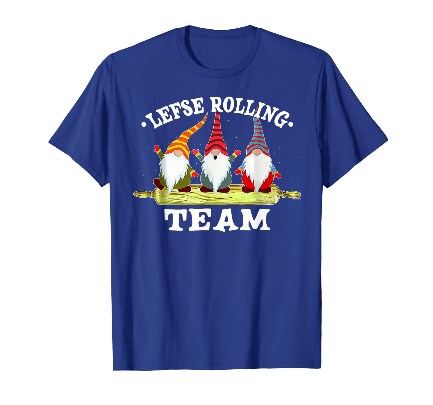 Gnome Lefse Rolling Team T-Shirt