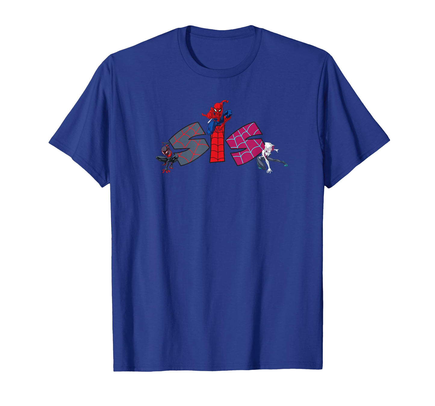 Marvel Spider-Man Trio Sis Sister Family Trip Matching T-Shirt