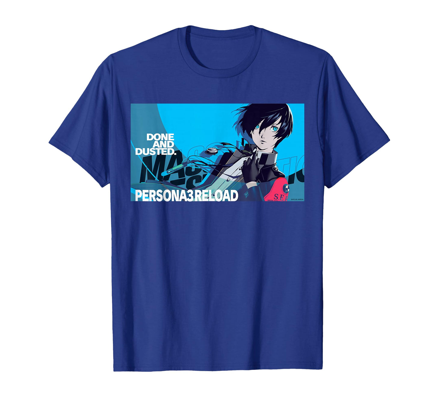 Persona 3 Reload Protagonist All-out-attach image ATLUS T-Shirt