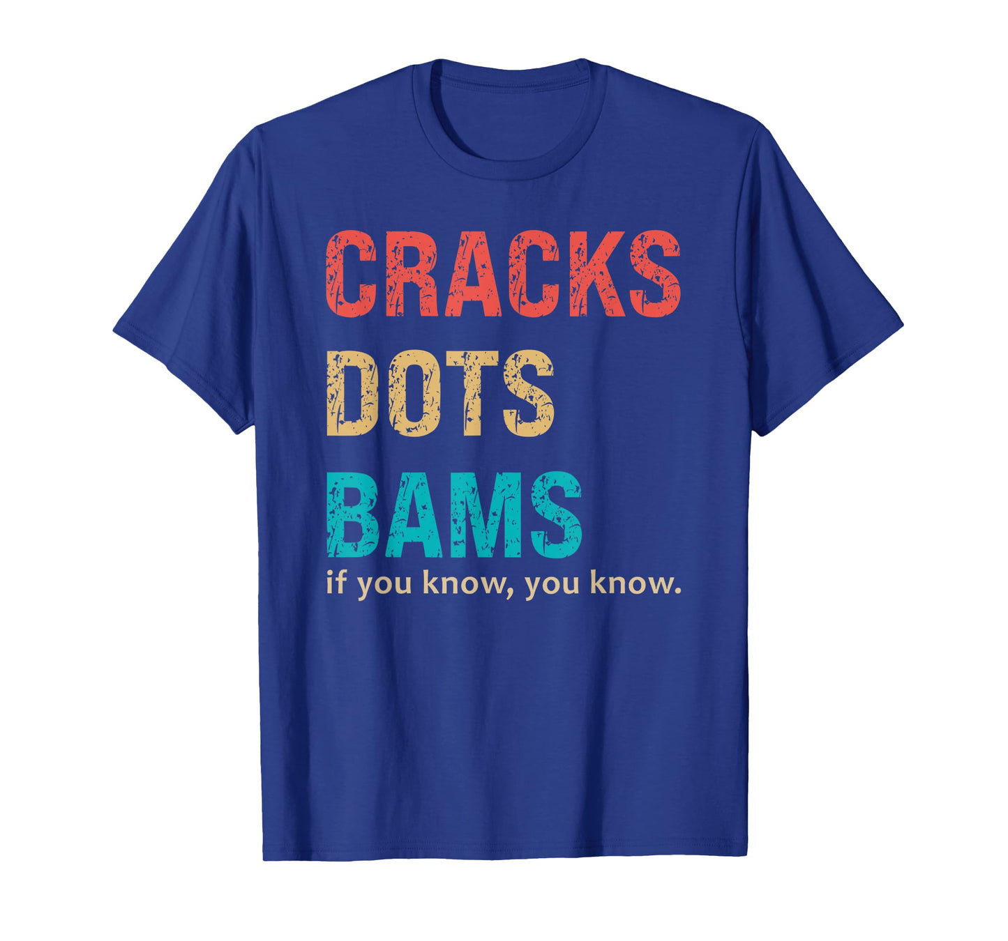 Mahjong, Cracks Dots Bams, Funny Mahjong T-Shirt