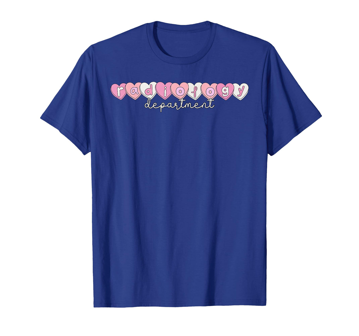 Radiology Department Heart Valentines Radiology X-ray Tech T-Shirt