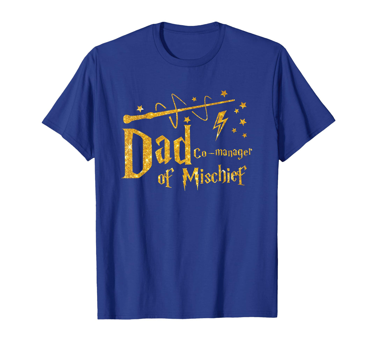 Magical Dad Manager of Mischief Birthday Family Matching T-Shirt