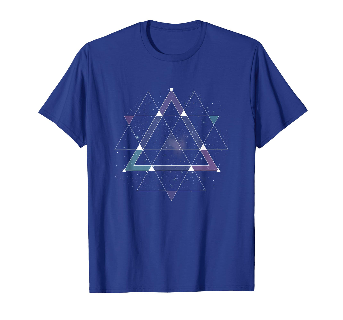 Sacred Geometry Space Psychedelic Spiritual Cosmic Geometric T-Shirt