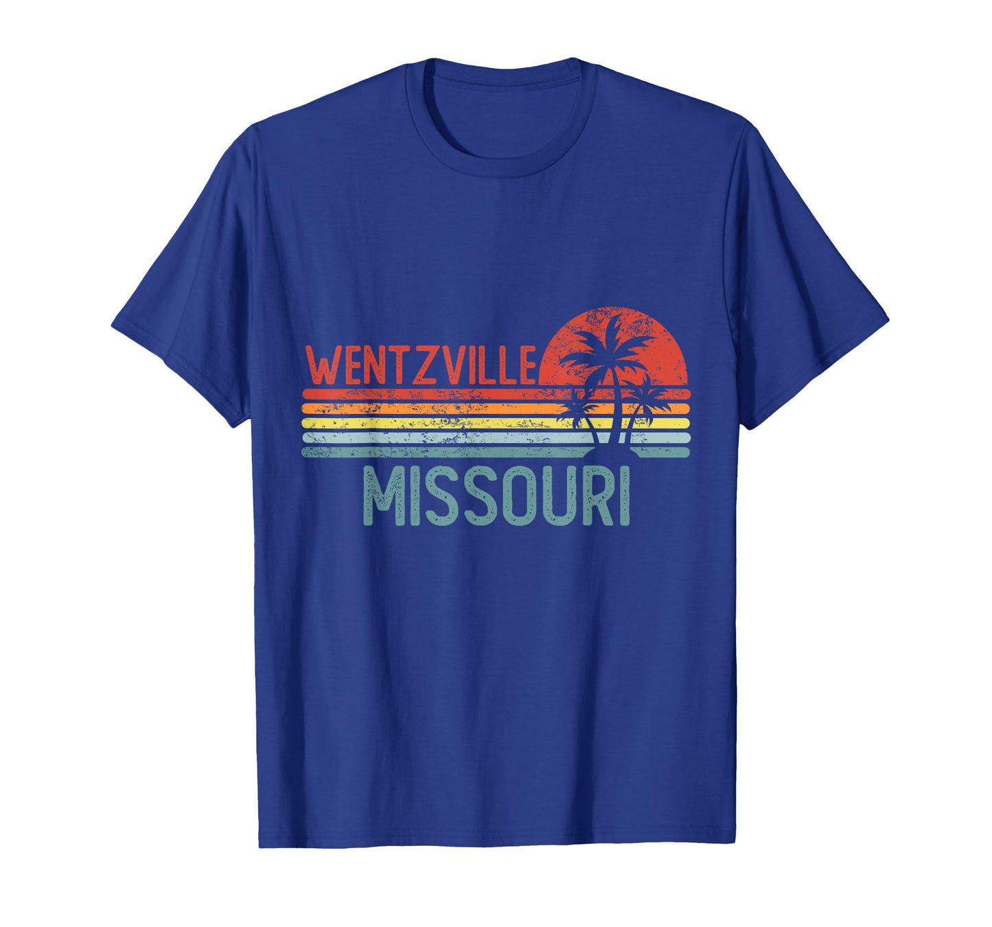 Wentzville Missouri Funny USA City Trip Home Roots T-Shirt
