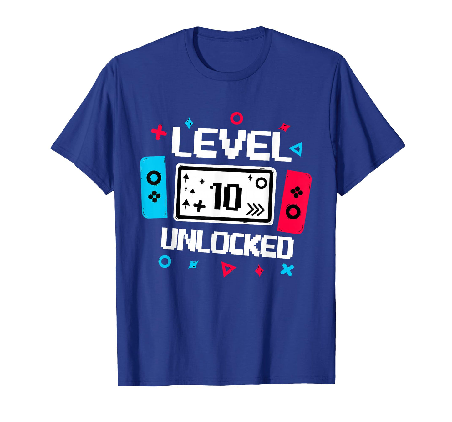 Level 10 unlocked Gamer 10th Birthday Gift Video Game lovers T-Shirt