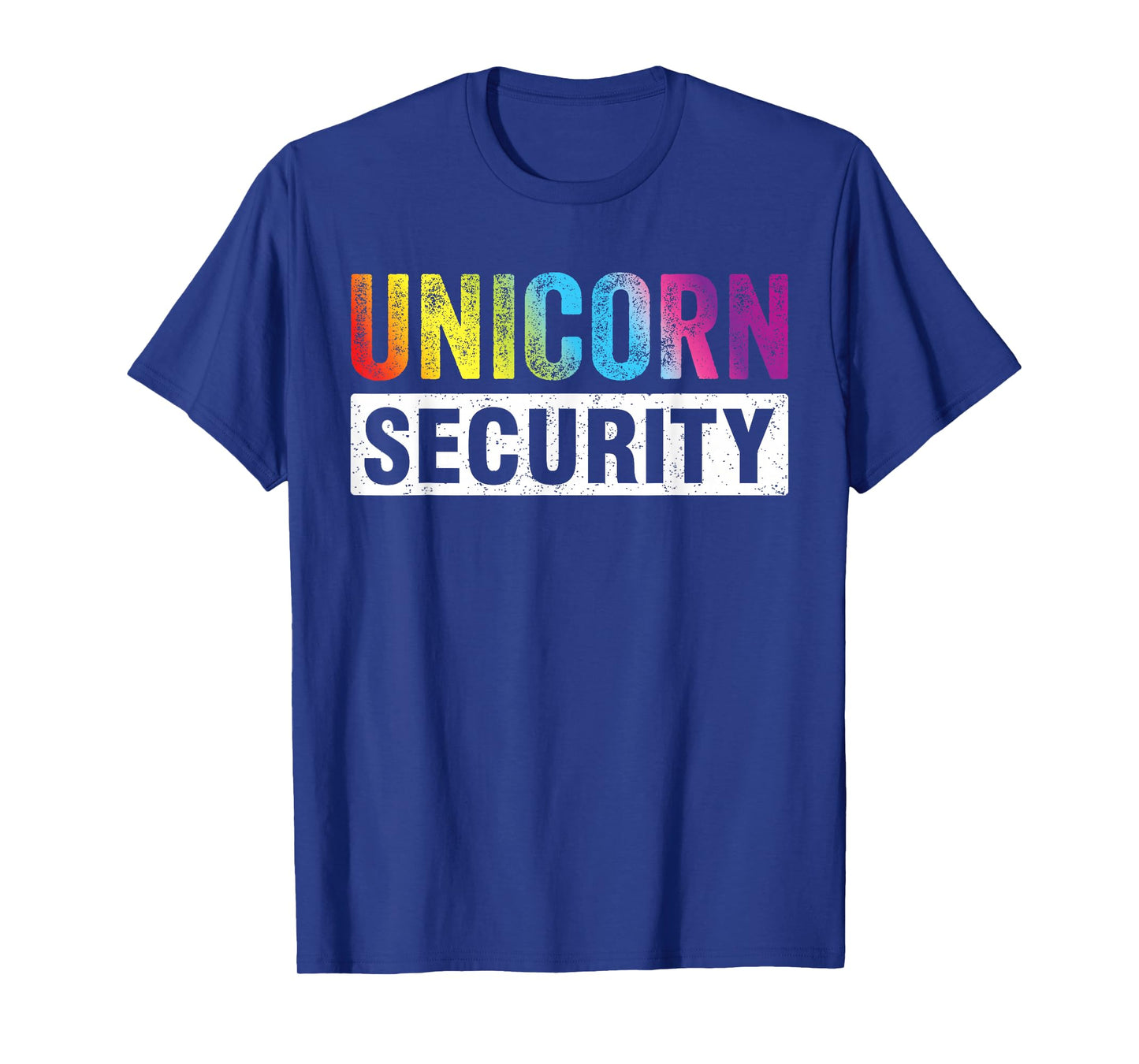 Unicorn Security Funny Halloween Costume T-Shirt