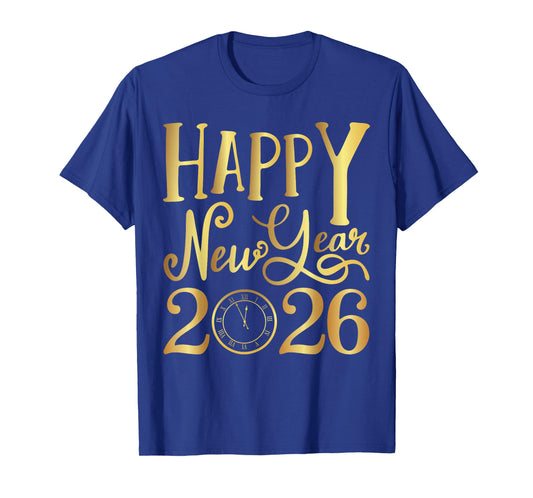 Happy New Year Party 2026 Family Matching T-Shirt