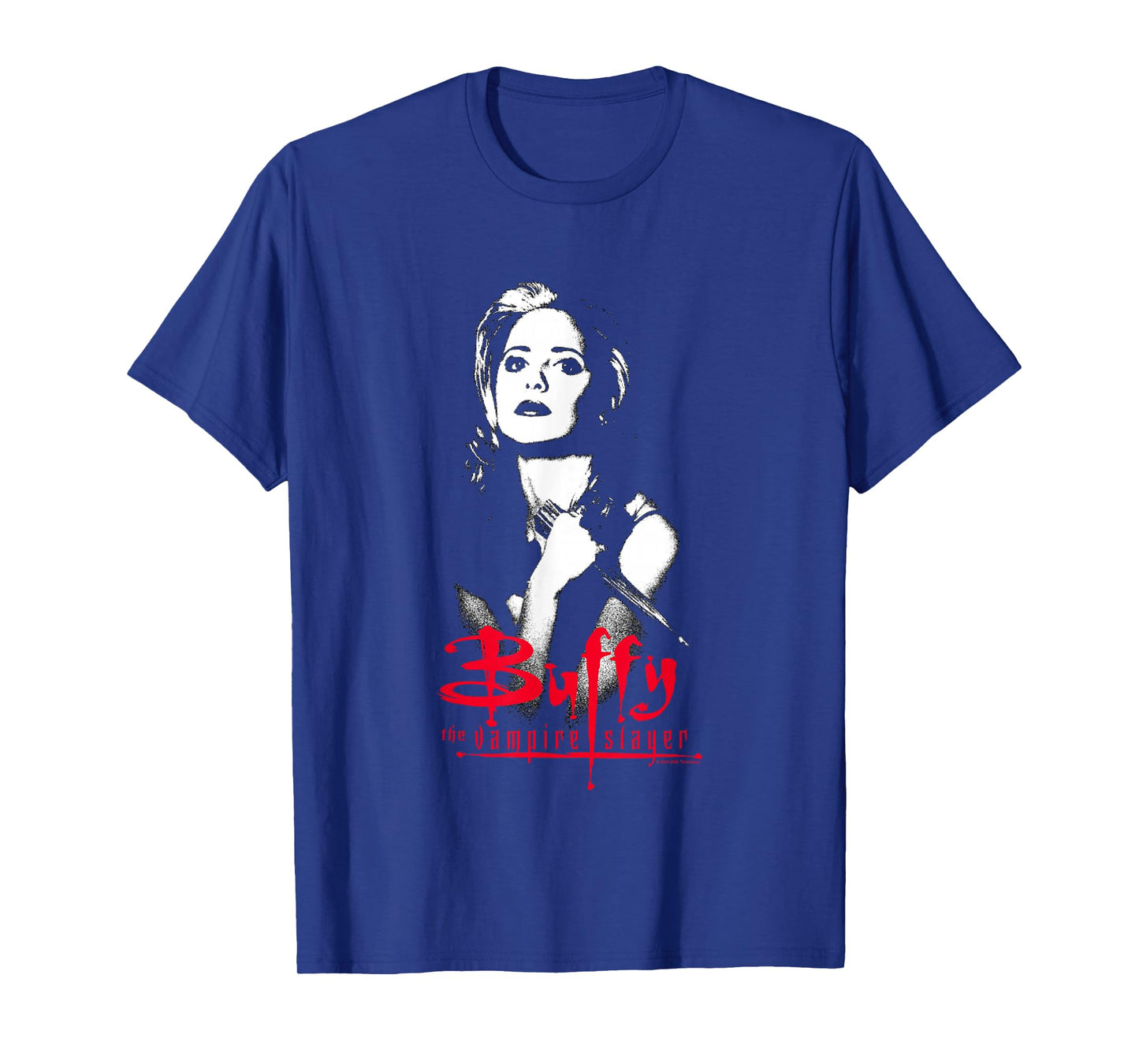 Buffy The Vampire Slayer Buffy Summers Shadowed Portrait T-Shirt