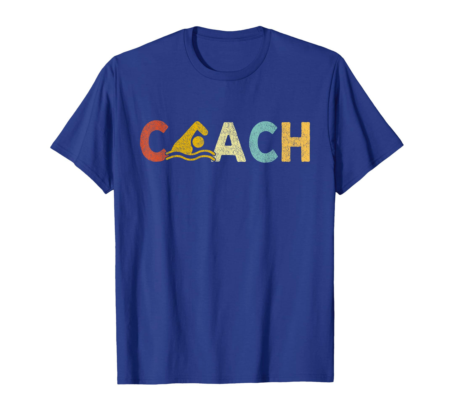 Vintage Swim Coach Swimming Coach Swim Teacher Swimmer Retro Men Women T-Shirt