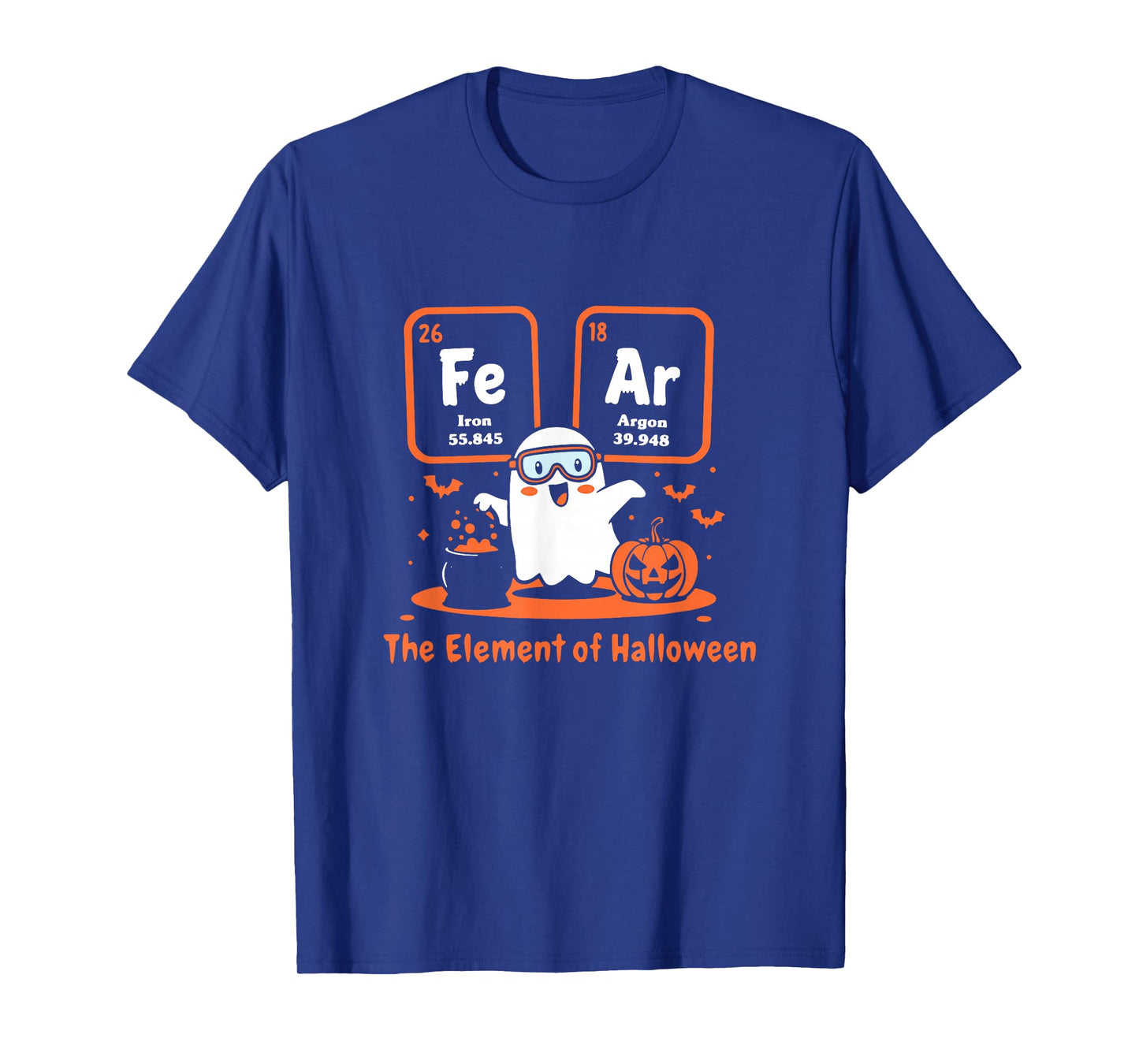 Chemistry Fear The Element of Halloween Cute Chemist T-Shirt