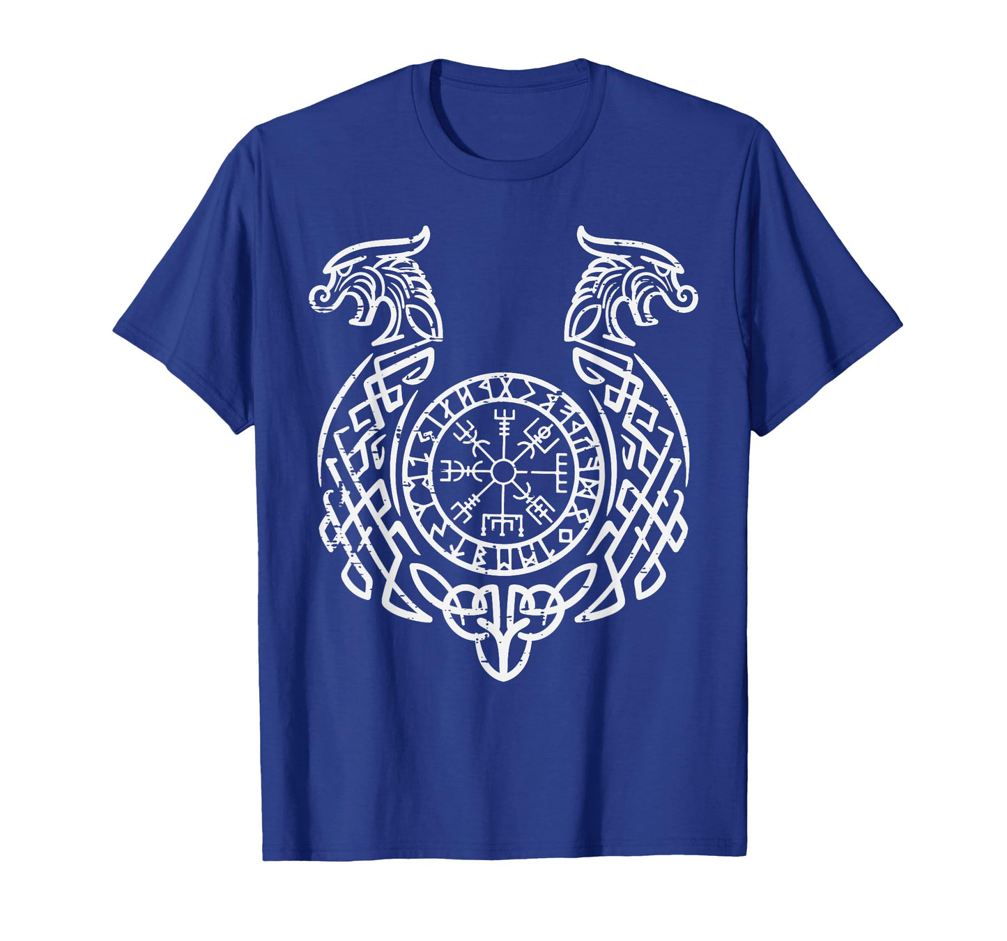 Viking Compass Helm Of Awe Norse Mythology Men Women Kids T-Shirt