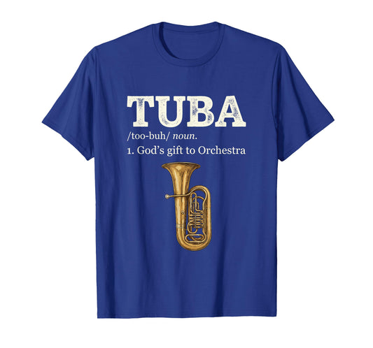 Tuba Orchestra Funny Music Definition T-Shirt