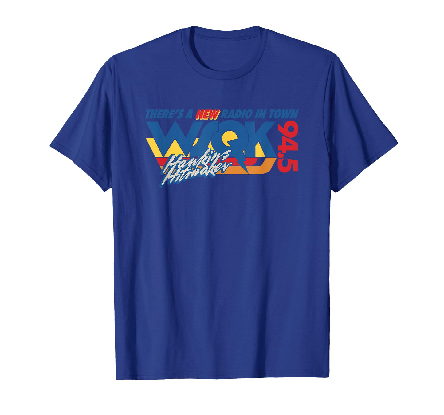 Stranger Things Hawkins WSQK 94.5 Hitmaker Logo T-Shirt