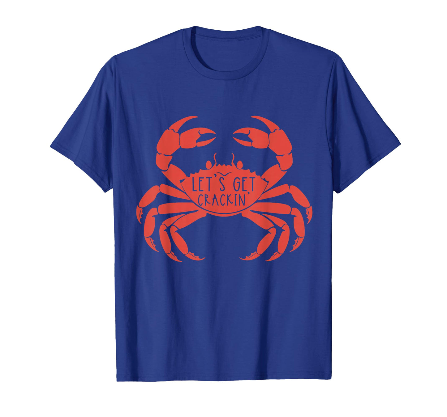 Funny Crab Eating Red Crab Lover Seafood Foodie Crabbing T-Shirt