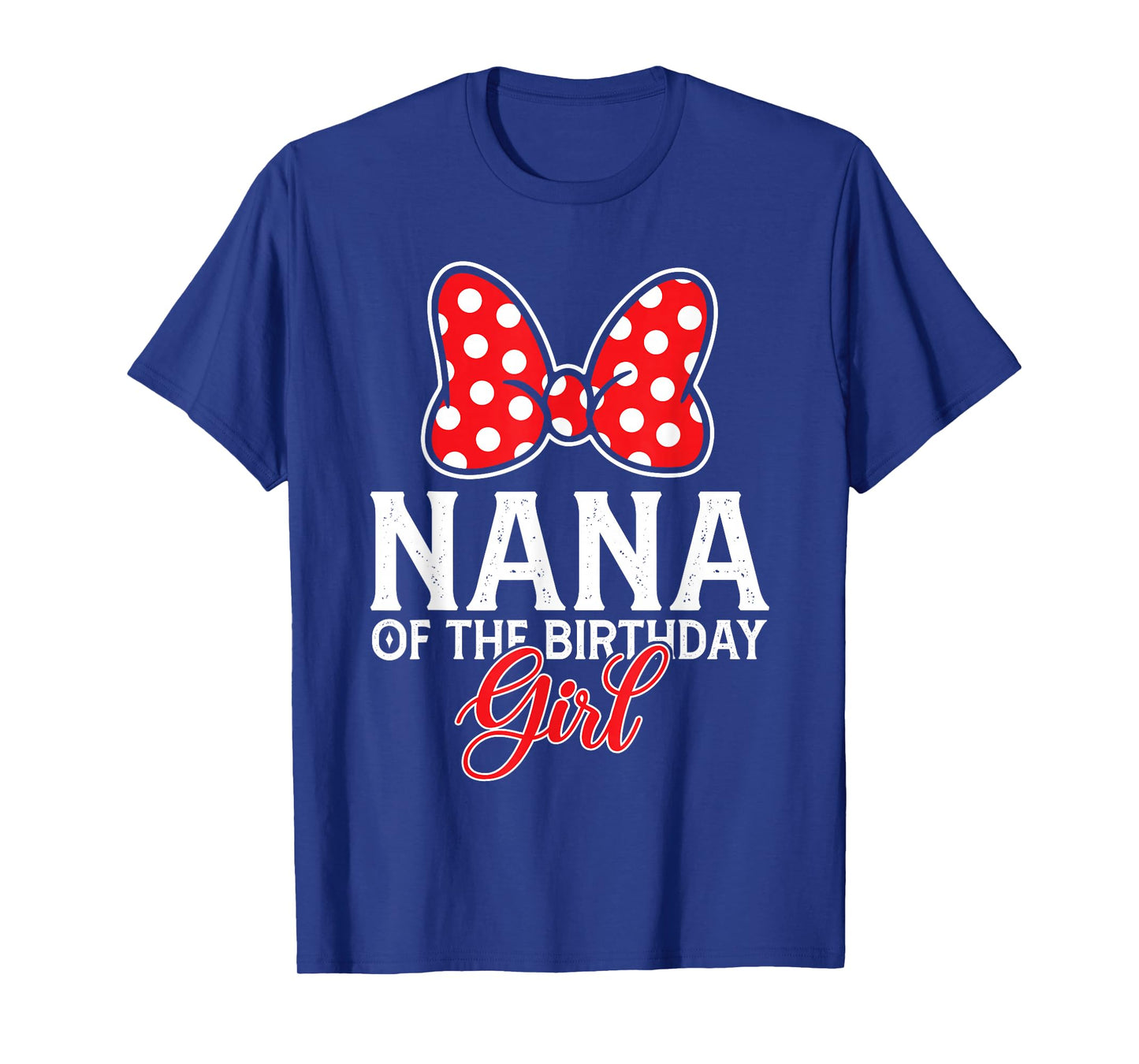 Nana Of The Birthday Girl Princess Family Matching Party T-Shirt