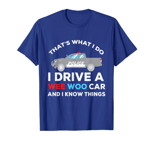 Wee Woo Squad Police Officer Adventure Cop Police T-Shirt