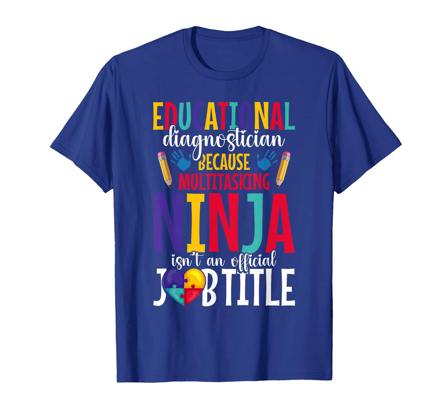 DIAG School Worker Job Title Educational Diagnostician T-Shirt