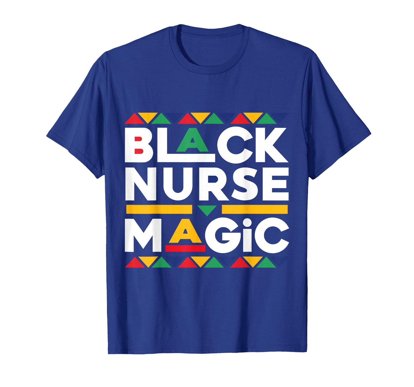 Pride Black Nurse Magic Black History Month Nurse T-Shirt